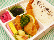 鶏唐揚&海老フライ弁当